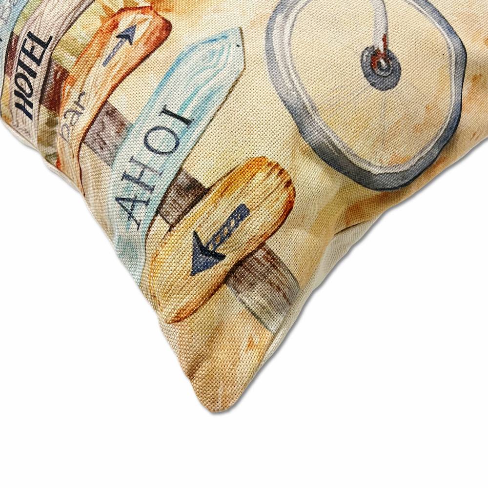 Federa cuscino 45 x 45 Stampa digitale Zale Bicicletta
