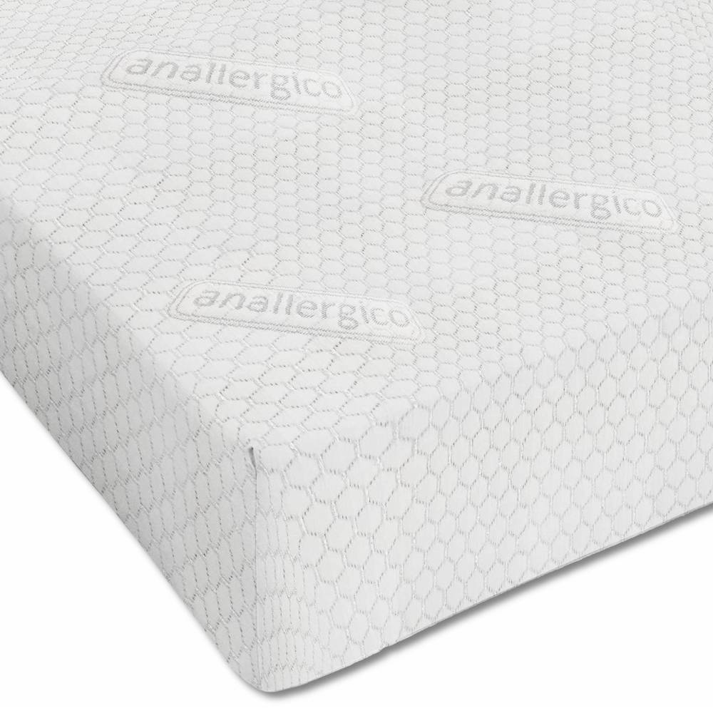 Coprimaterasso antiacaro Jacquard Argento piazza e mezzo