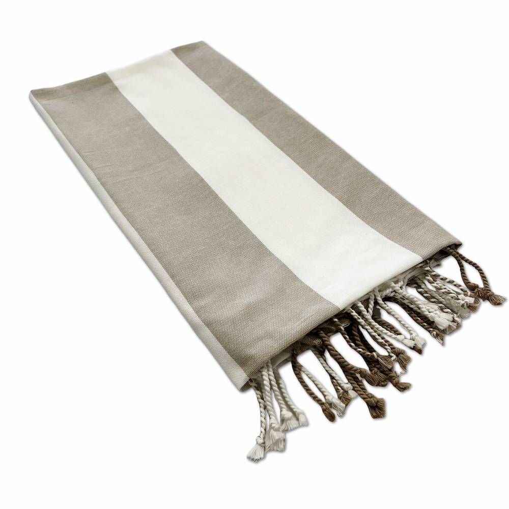 Fouta telo mare jolie Antigua Sabbia 100 x 200