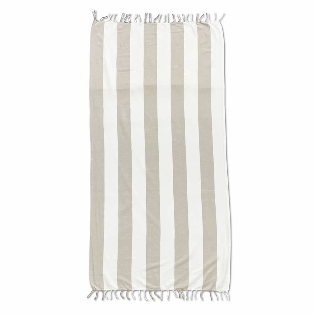 Fouta telo mare jolie Antigua Sabbia 100 x 200