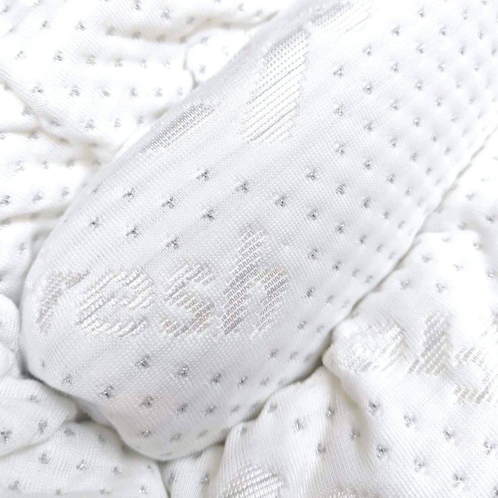 Topper matrimoniale memory fibra d'argento H 5