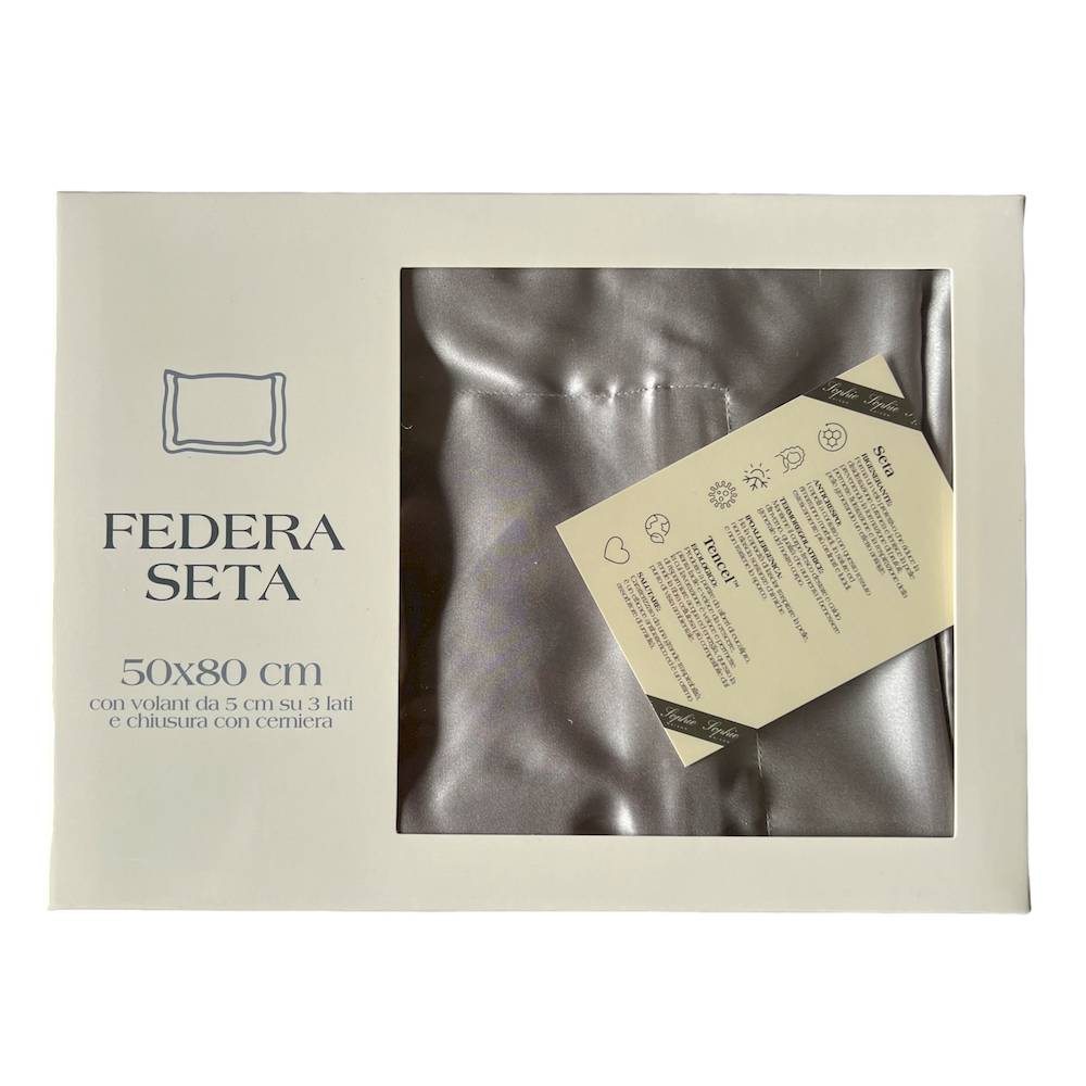 Federa in seta Grigia