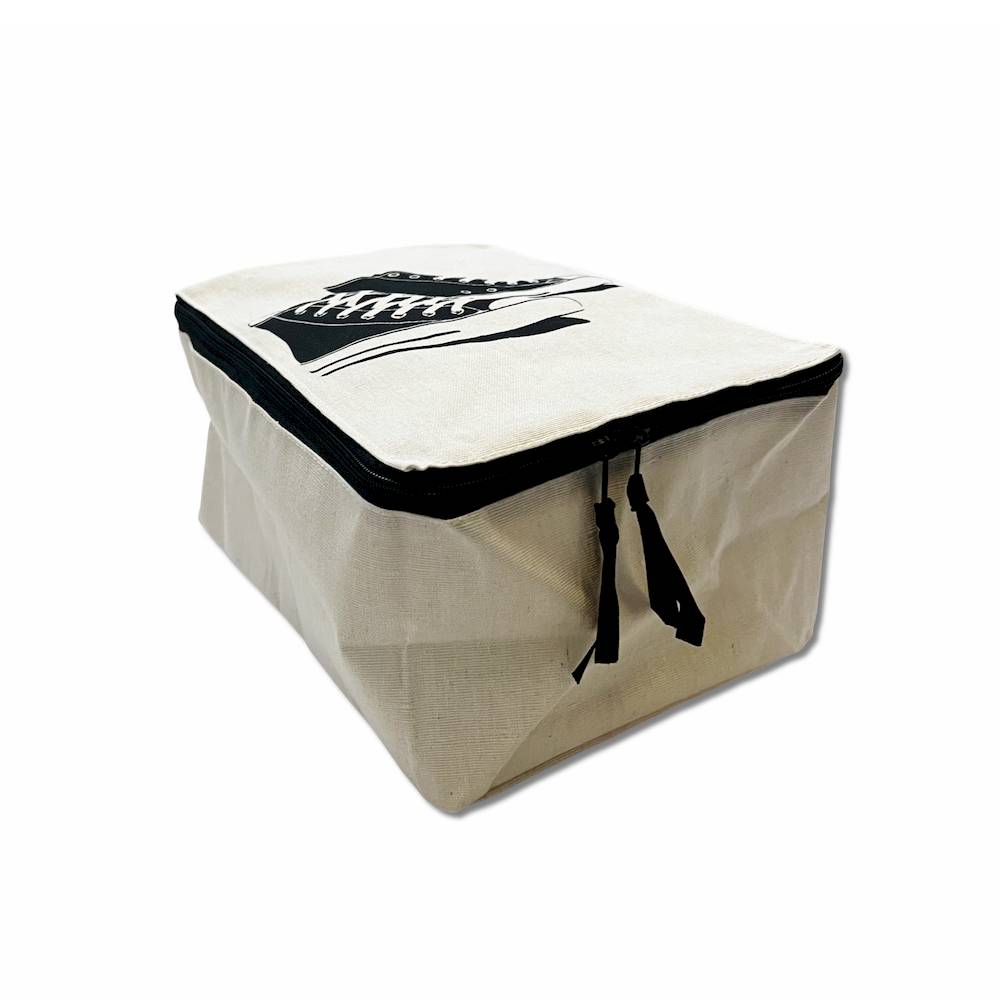 Custodia porta scarpe con cerniera sneakers