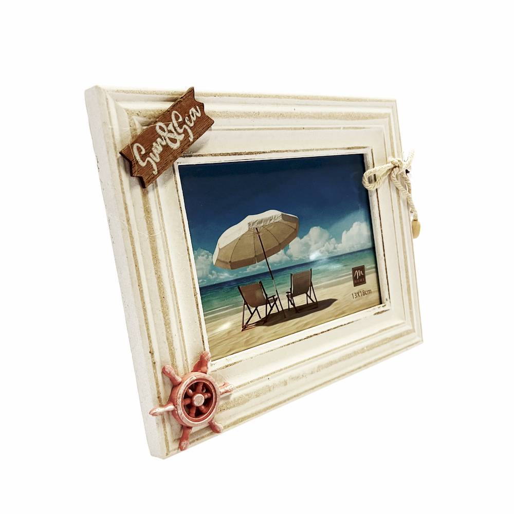 Cornice portafoto Mare in rilievo 13 x 18
