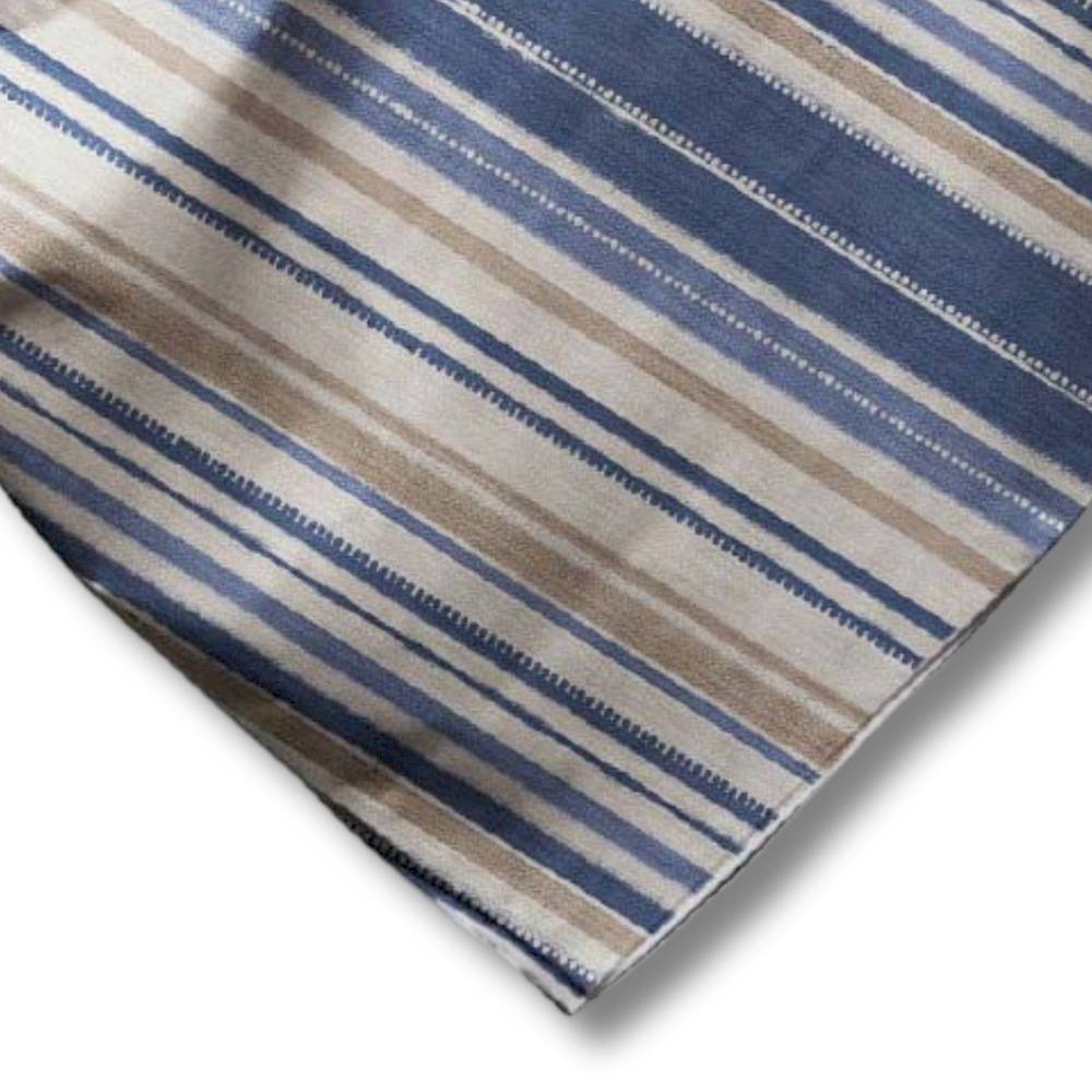 Copritutto Foulard cotone leggero Sabina blu 260 x 280