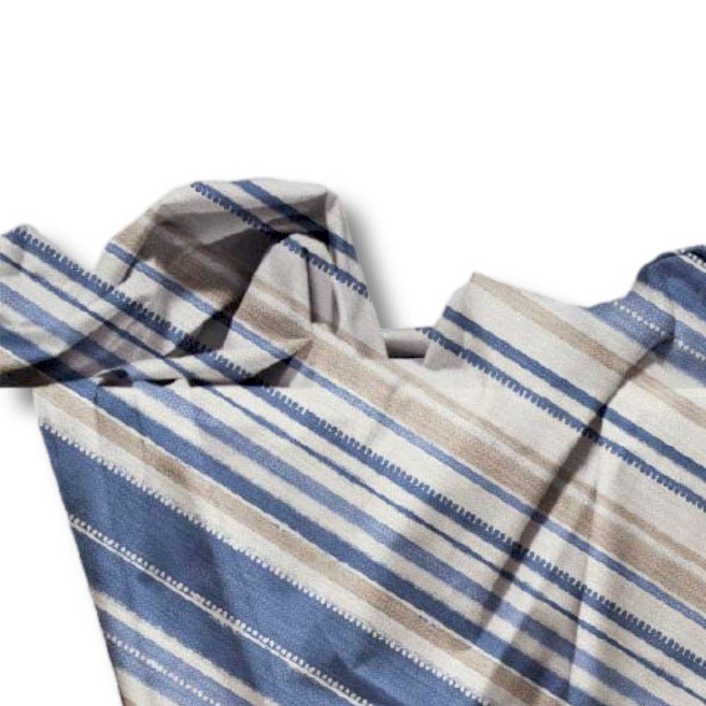 Copritutto Foulard cotone leggero Sabina blu 260 x 280