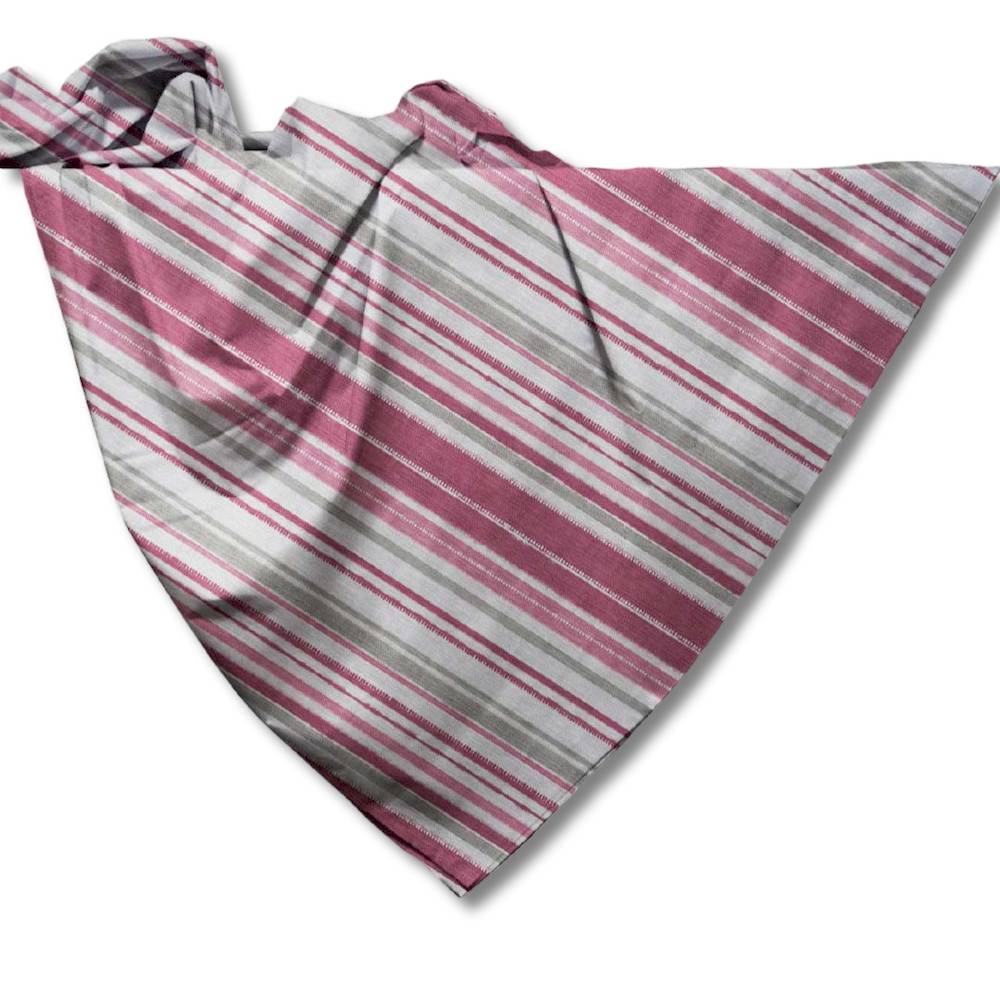 Copritutto Foulard cotone leggero Sabina lampone 260 x 280