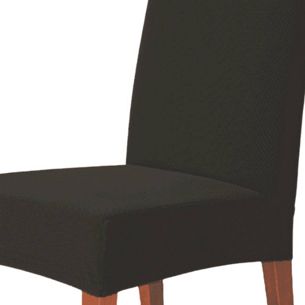 Coppia coprisedia no stiro elasticizzato antimacchia nero