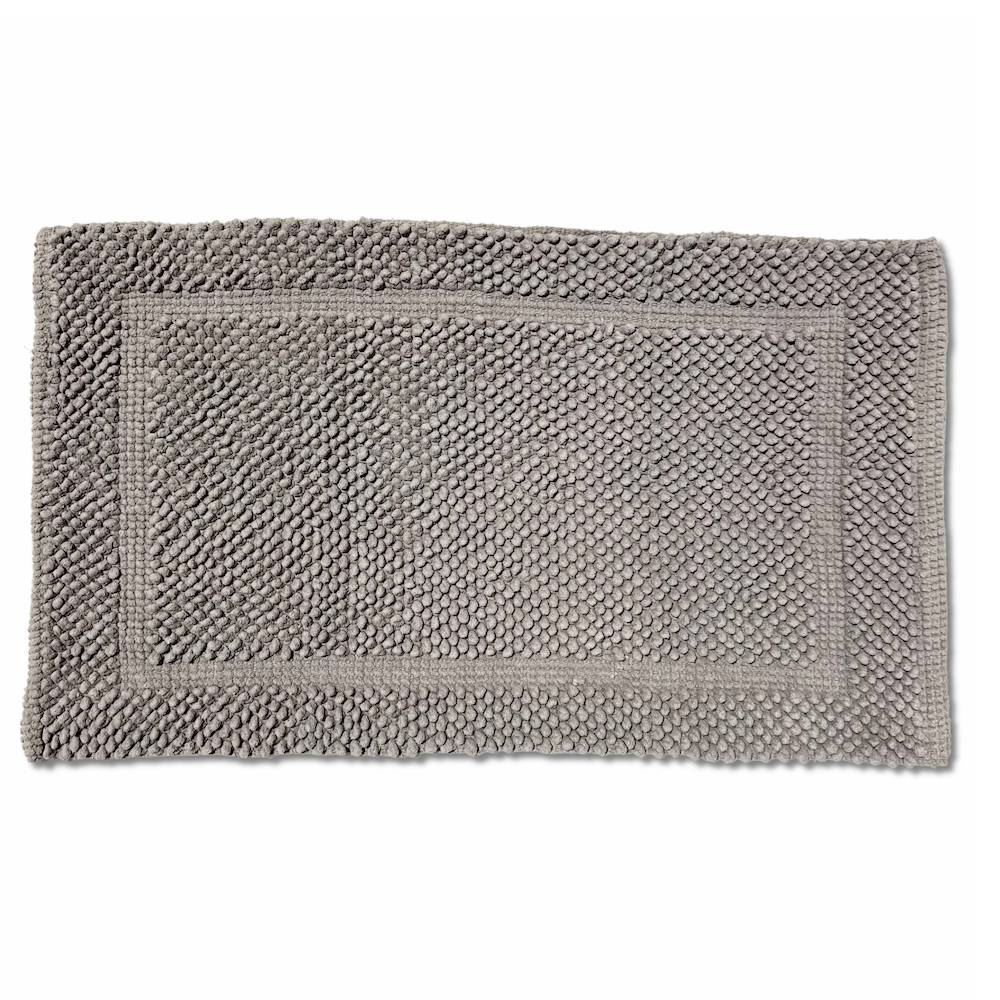 Tappeto pop corn in rilievo grigio 50 x 80