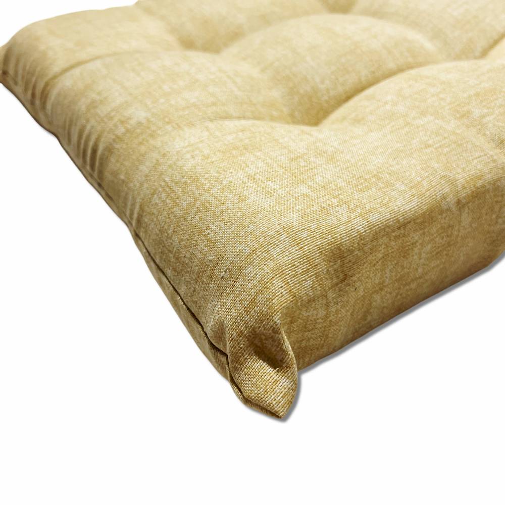 Cuscino per sedia tinta unita beige