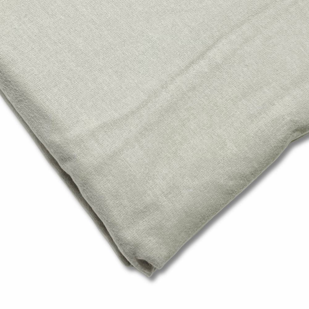 Lenzuolo in flanella da sotto con angoli Tortora singolo