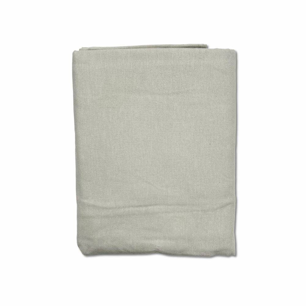 Lenzuolo in flanella da sotto con angoli Tortora matrimoniale