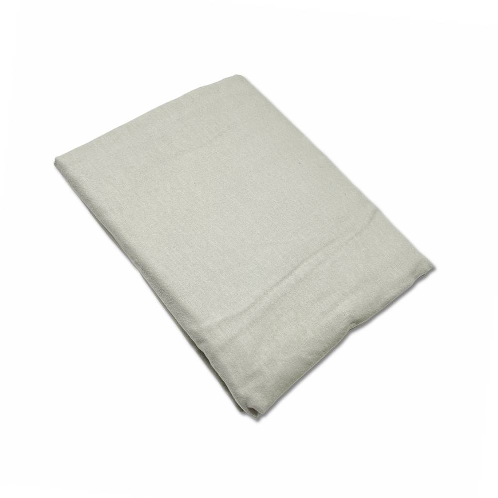 Lenzuolo in flanella da sotto con angoli Tortora matrimoniale