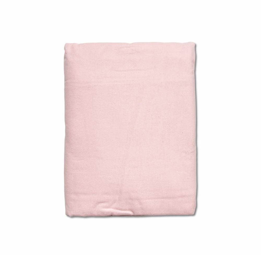 Lenzuolo in flanella da sotto con angoli Rosa matrimoniale