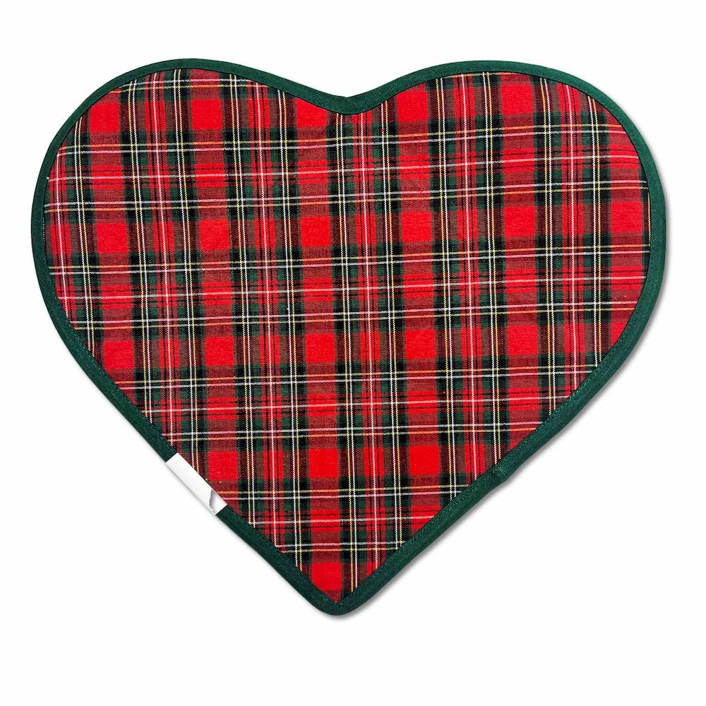 Tovaglietta Americana cuore patchwork