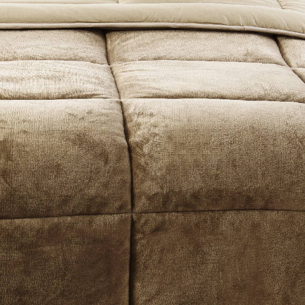 Trapunta singola Pelliccetta Heidi Tortora 180 x 260