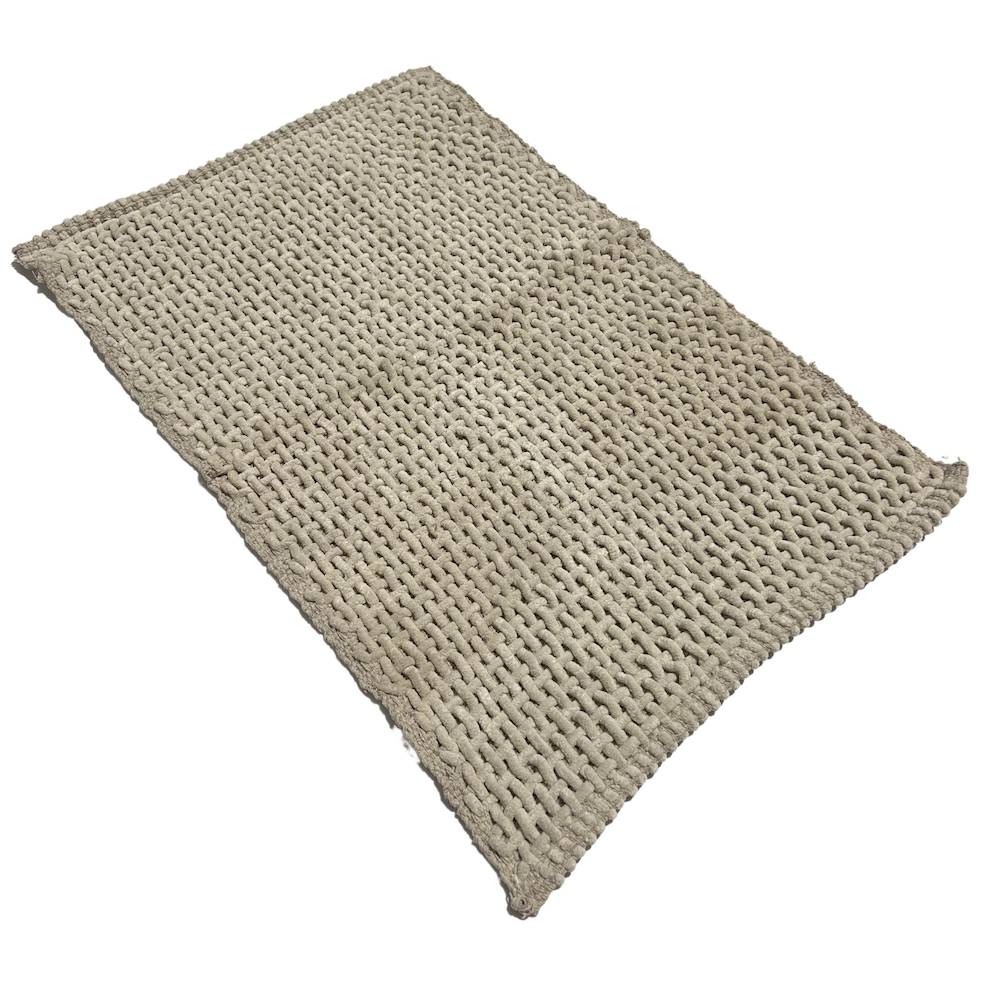 Tappeto antiscivolo Osaka intrecciato beige 50 x 80