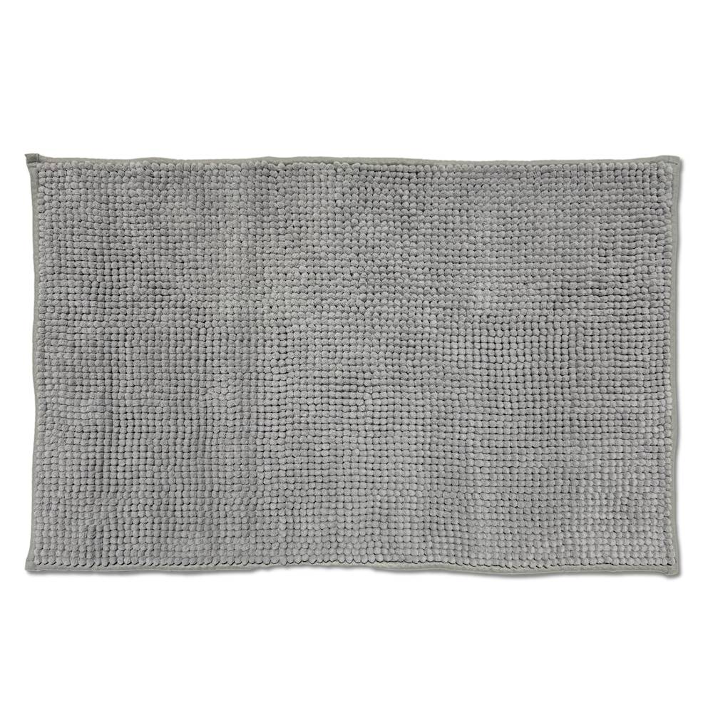 Tappeto antiscivolo Soffy Grigio perla 50 x 80
