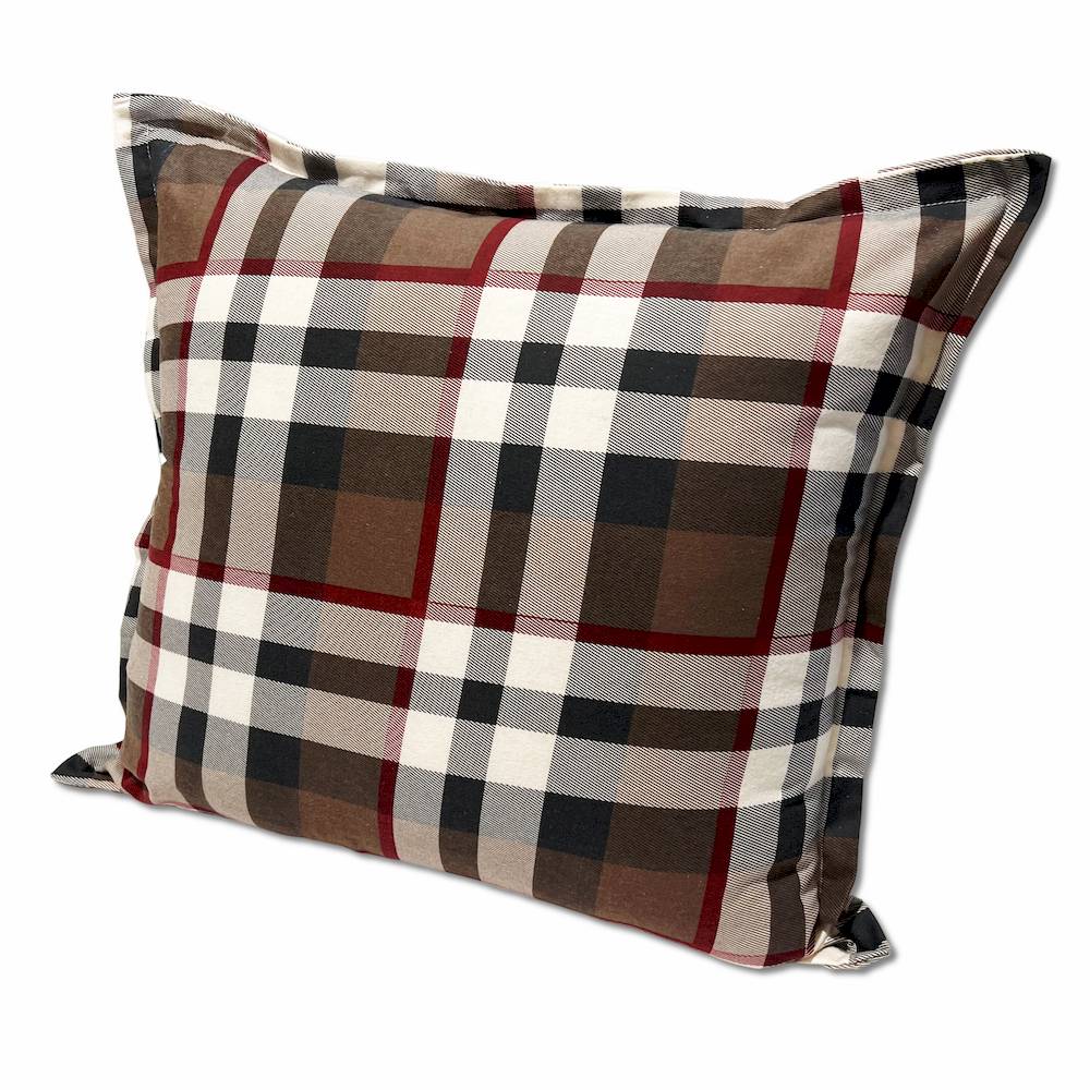 Federa cuscino in flanella scozzese 70 x 70