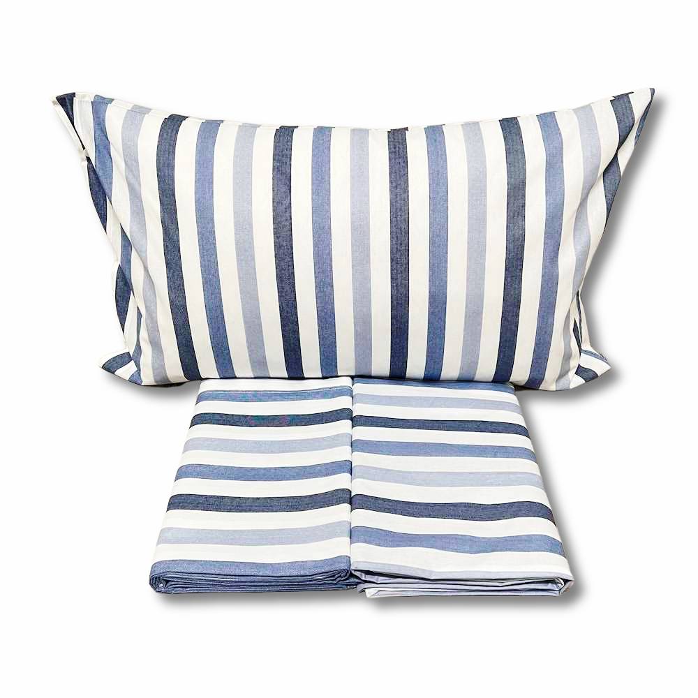 Parure copripiumino James blu singolo