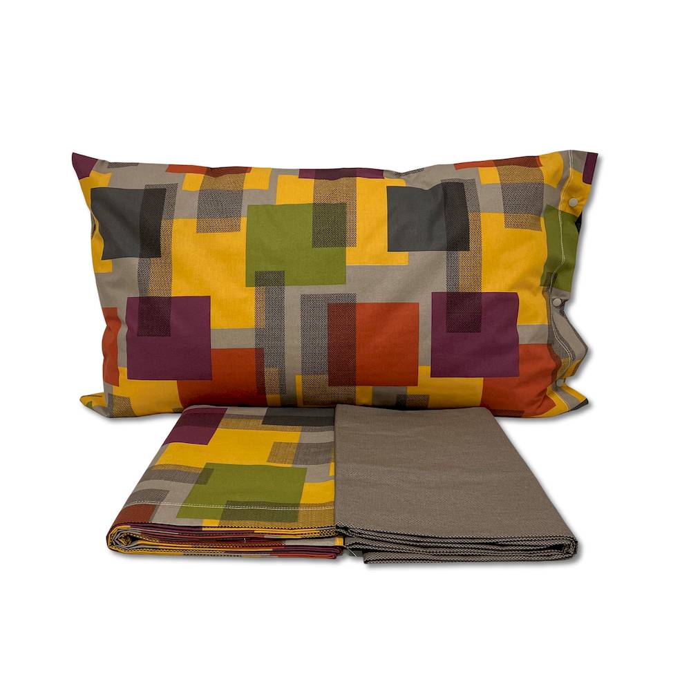 Parure copripiumino City multicolor singolo