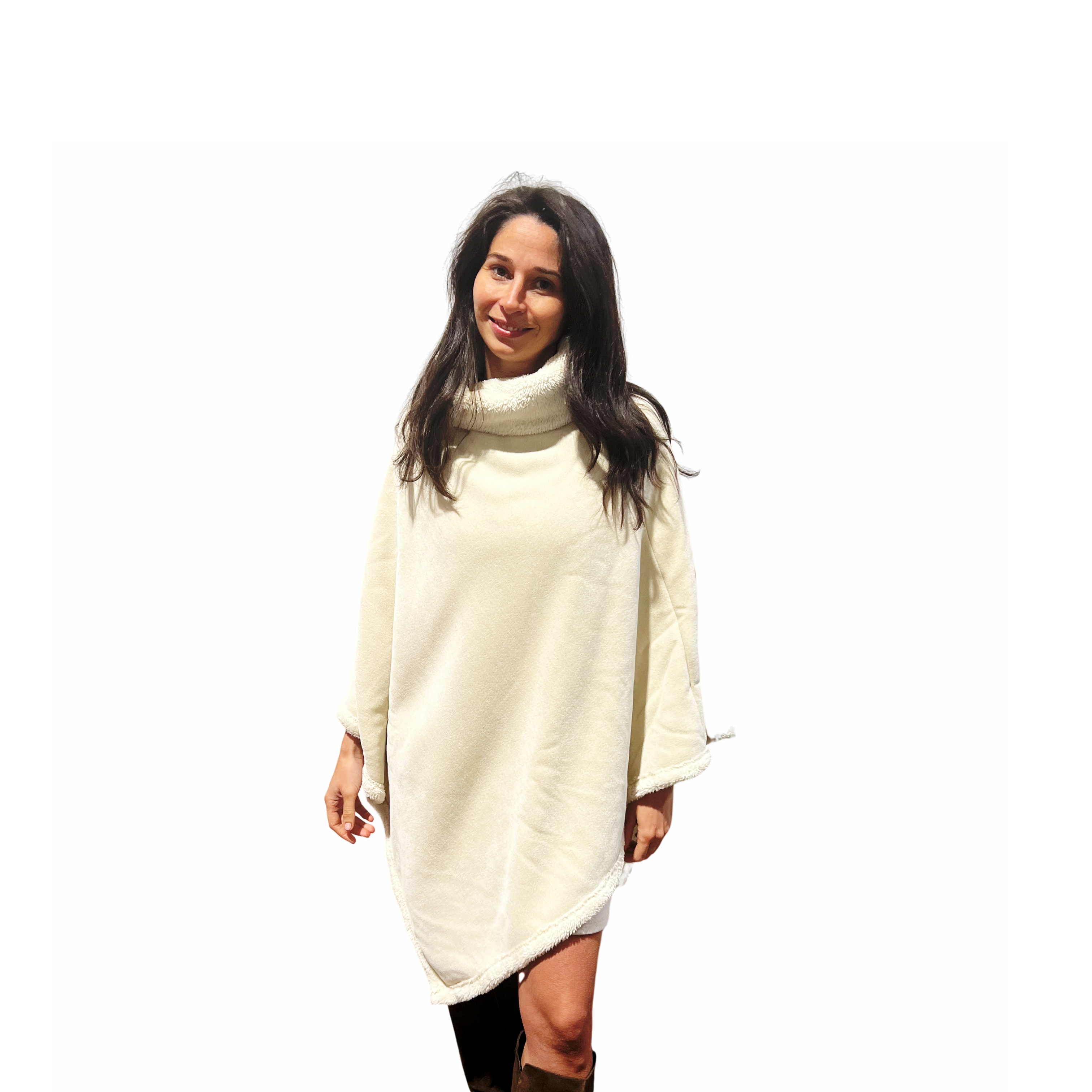 Mantella - Poncho Aury panna