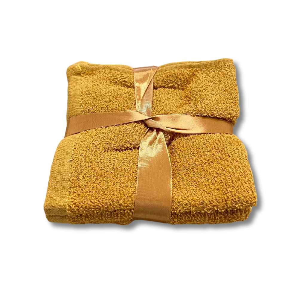 Set 4 lavette senape Personalizzate