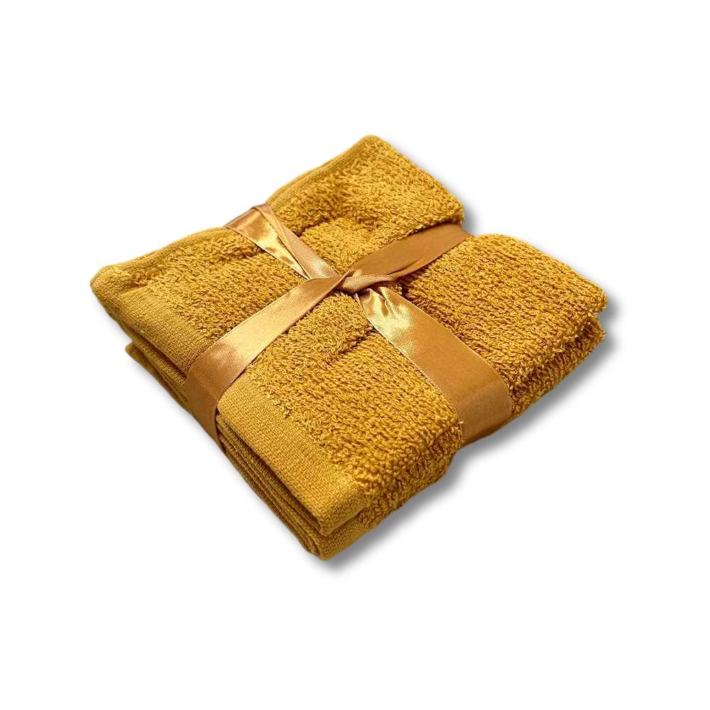 Set 4 lavette senape Personalizzate