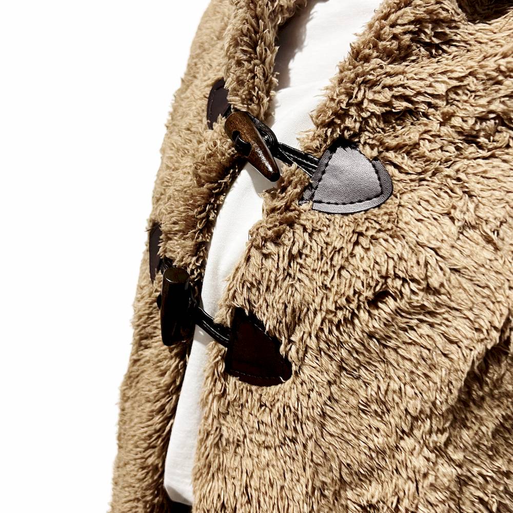 Mantella - Poncho Soffice Dody tortora