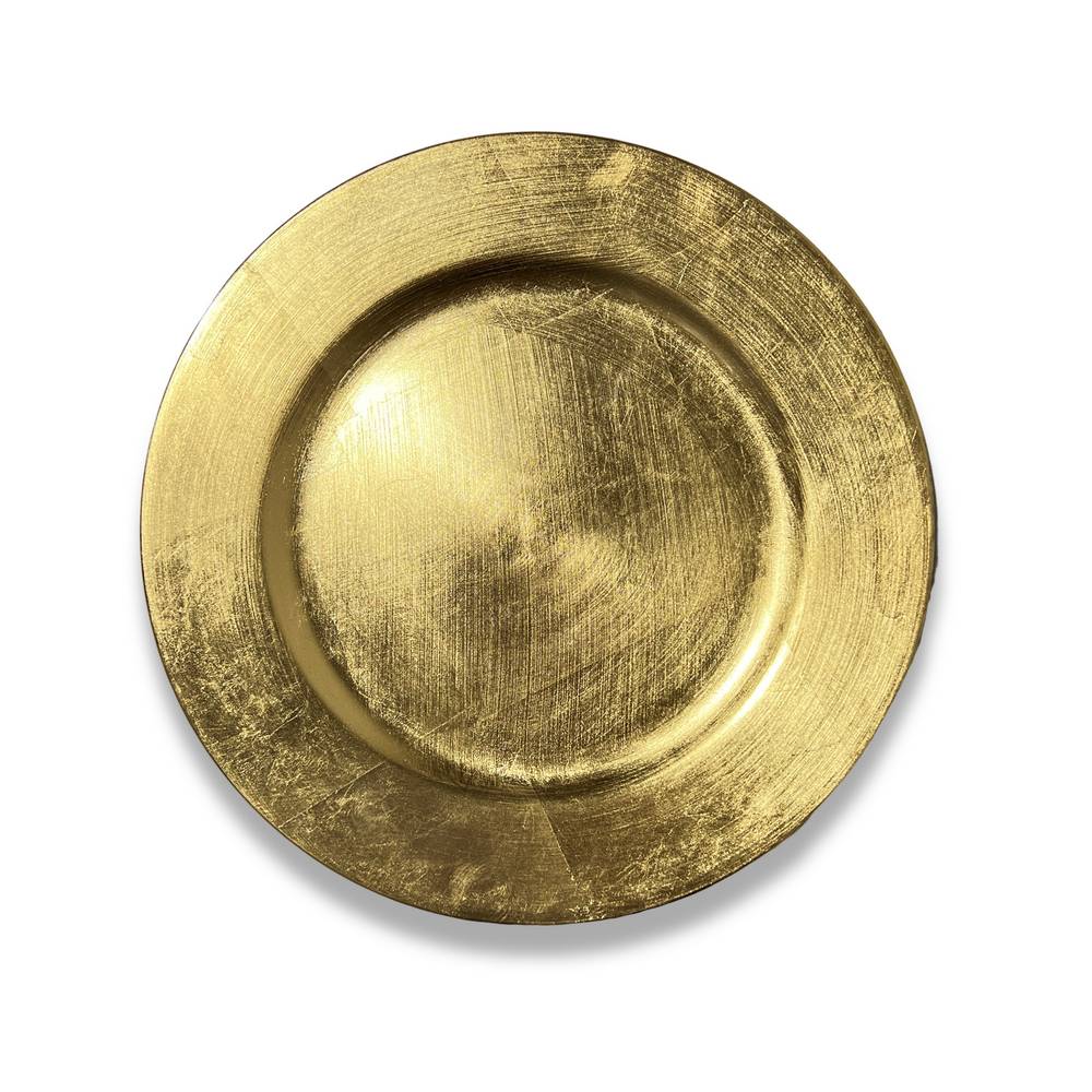 Sottopiatto Foglia oro 
