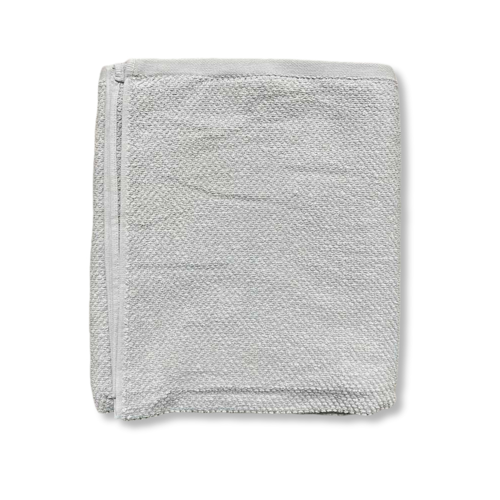 Telo bagno chicco di riso grigio Personalizzato