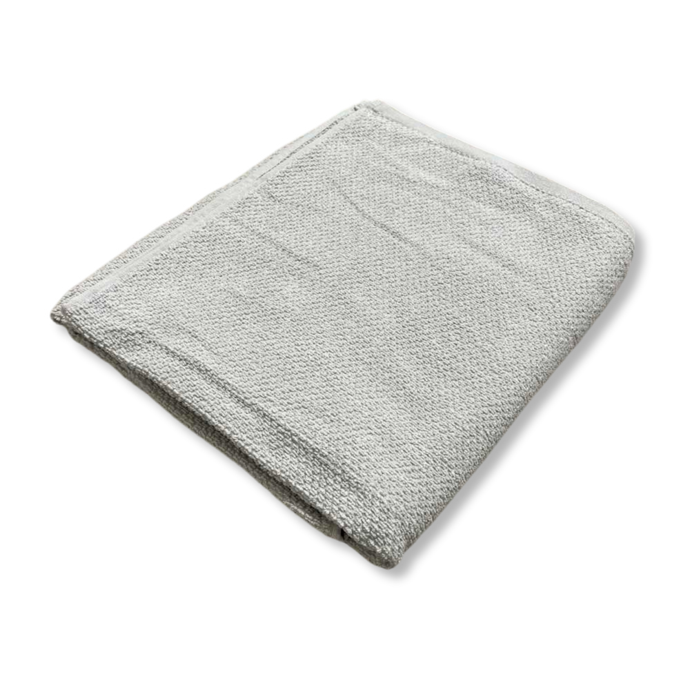 Telo bagno chicco di riso grigio Personalizzato