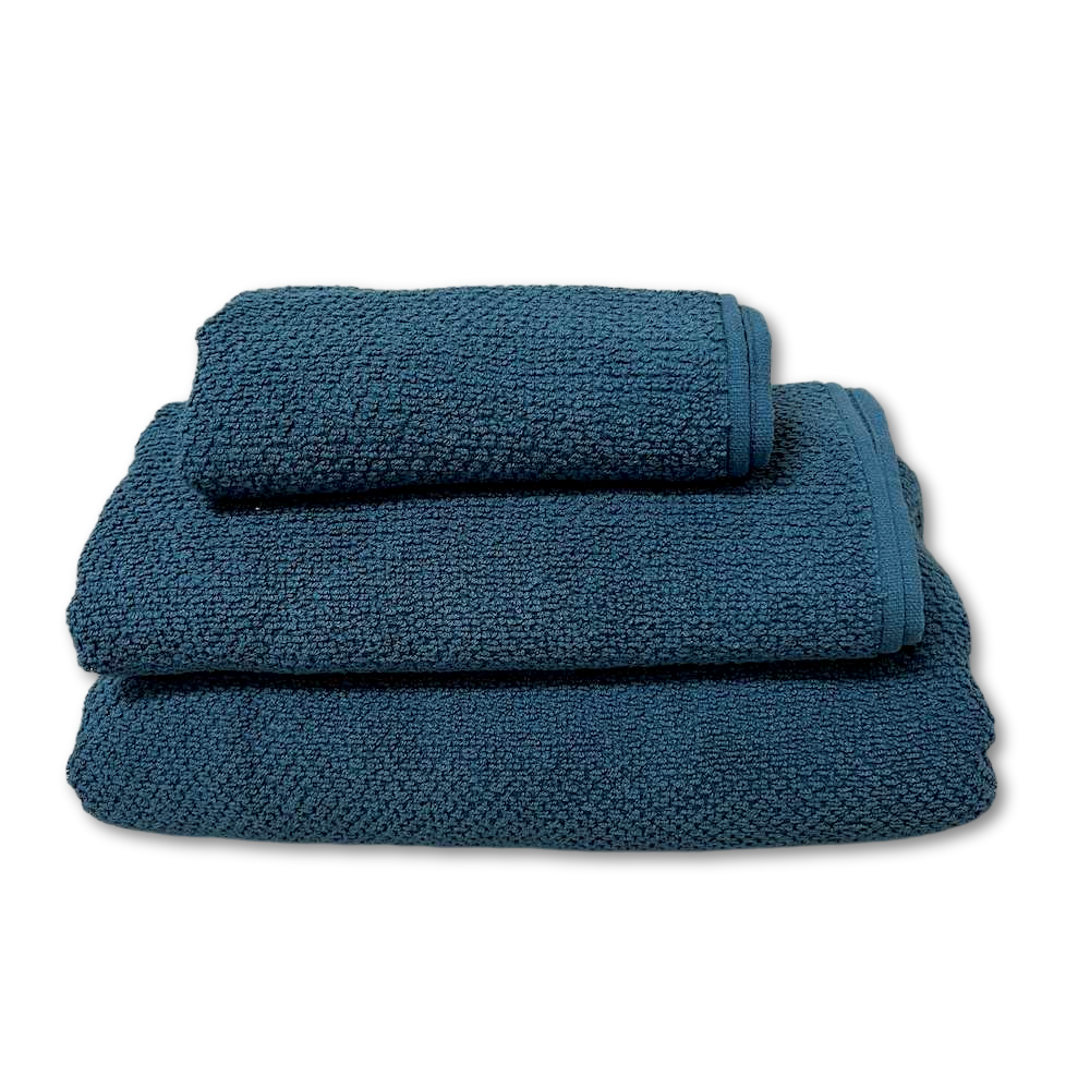 Set 3 pezzi chicco di riso petrolio