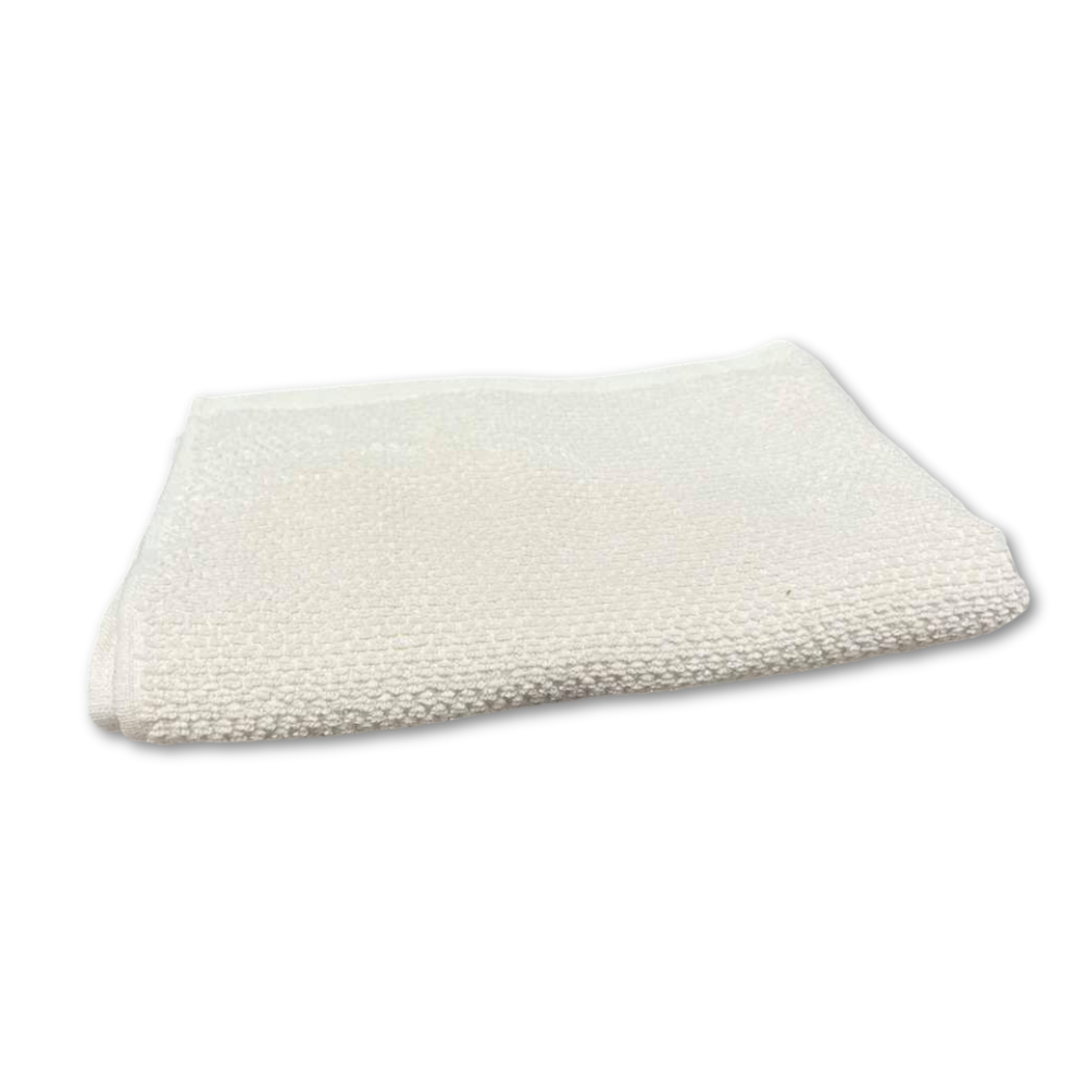 Asciugamano chicco di riso panna