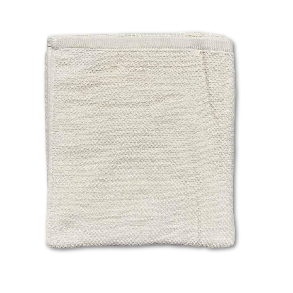 Telo bagno chicco di riso panna