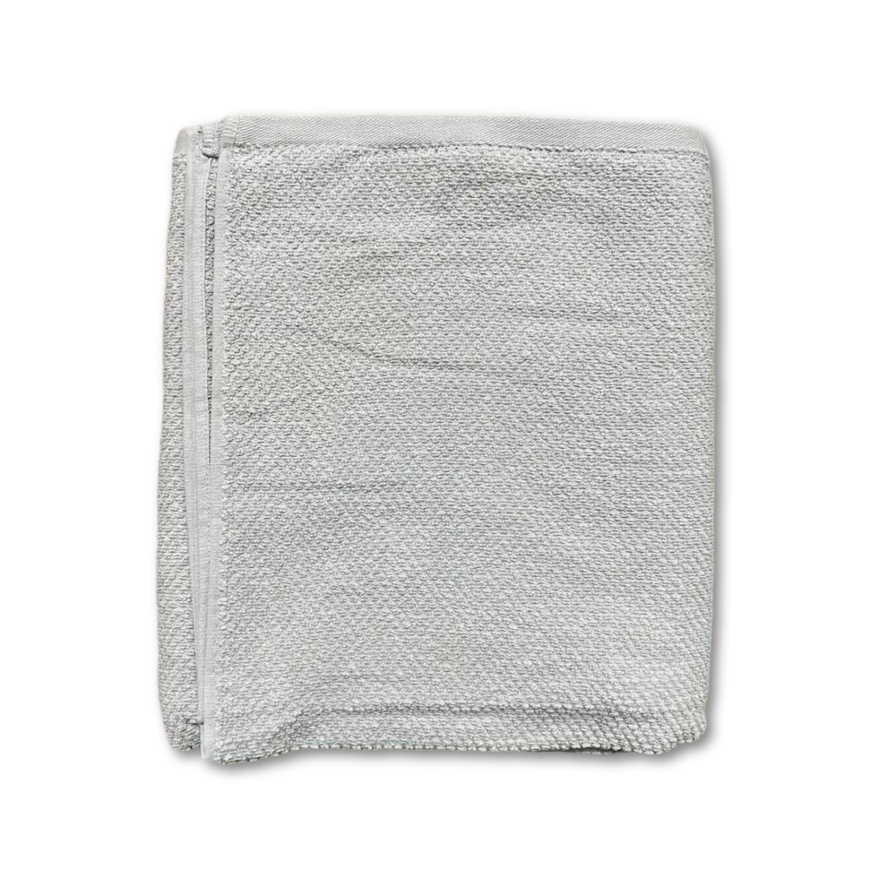 Telo bagno chicco di riso grigio