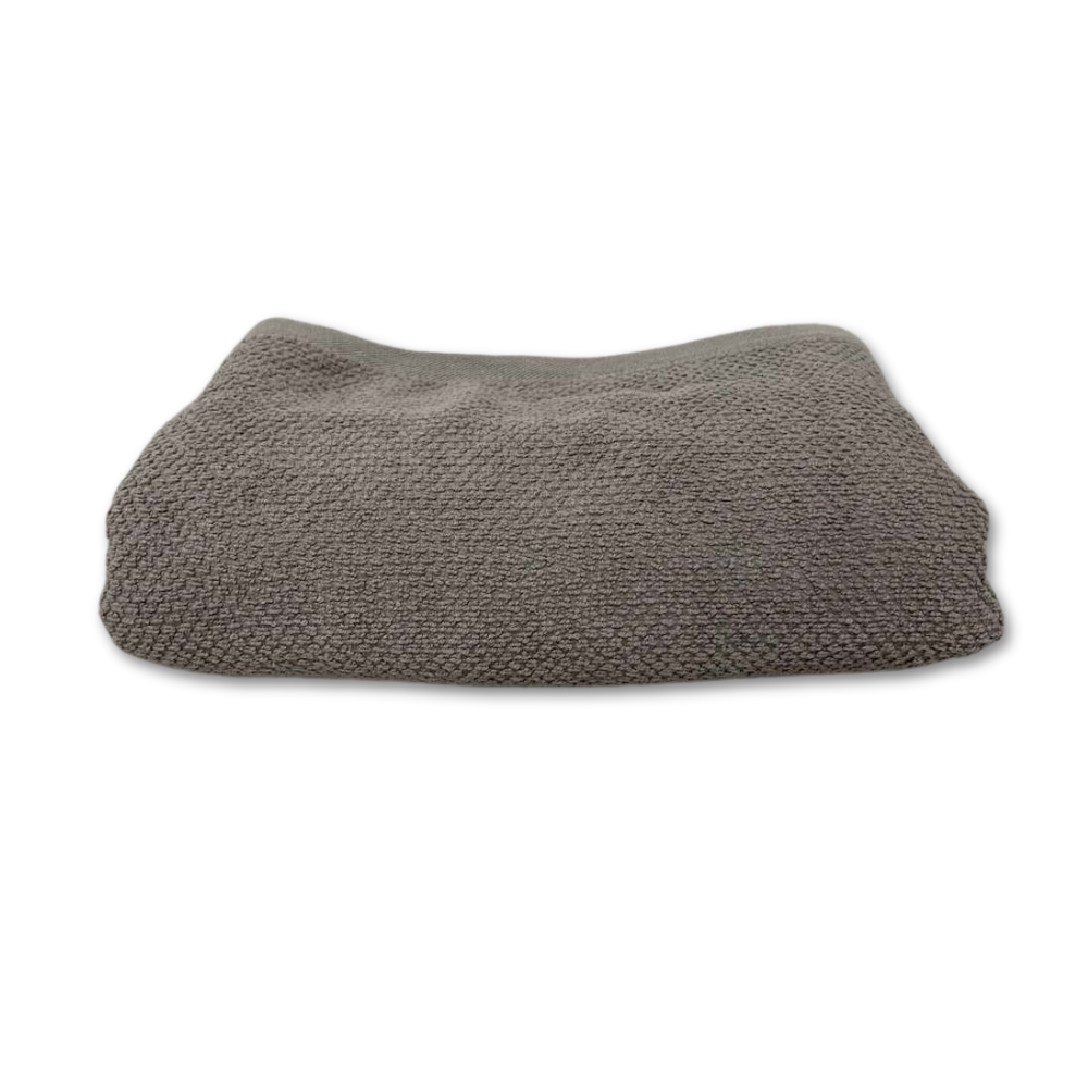 Telo bagno chicco di riso Grigio fumo