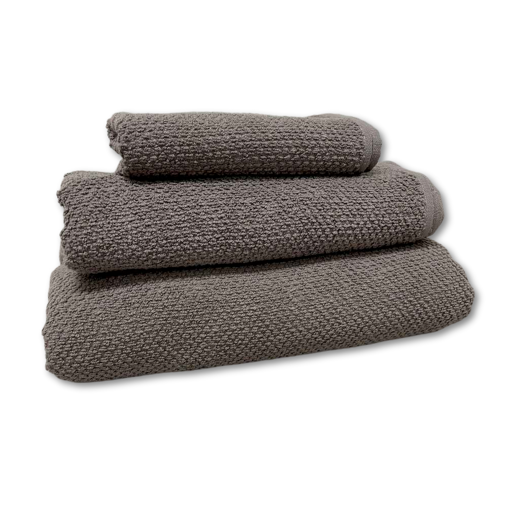 Telo bagno chicco di riso Grigio fumo