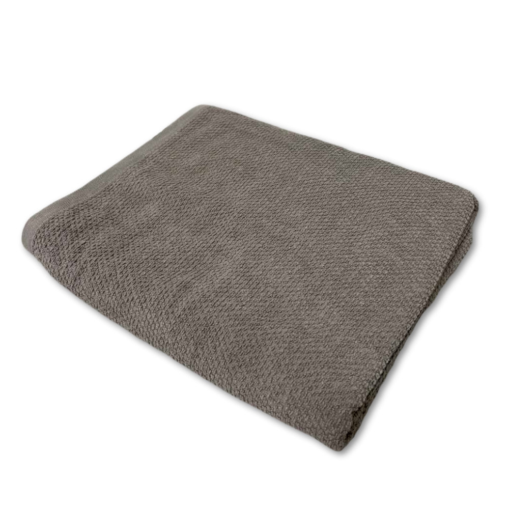 Asciugamano chicco di riso Grigio fumo