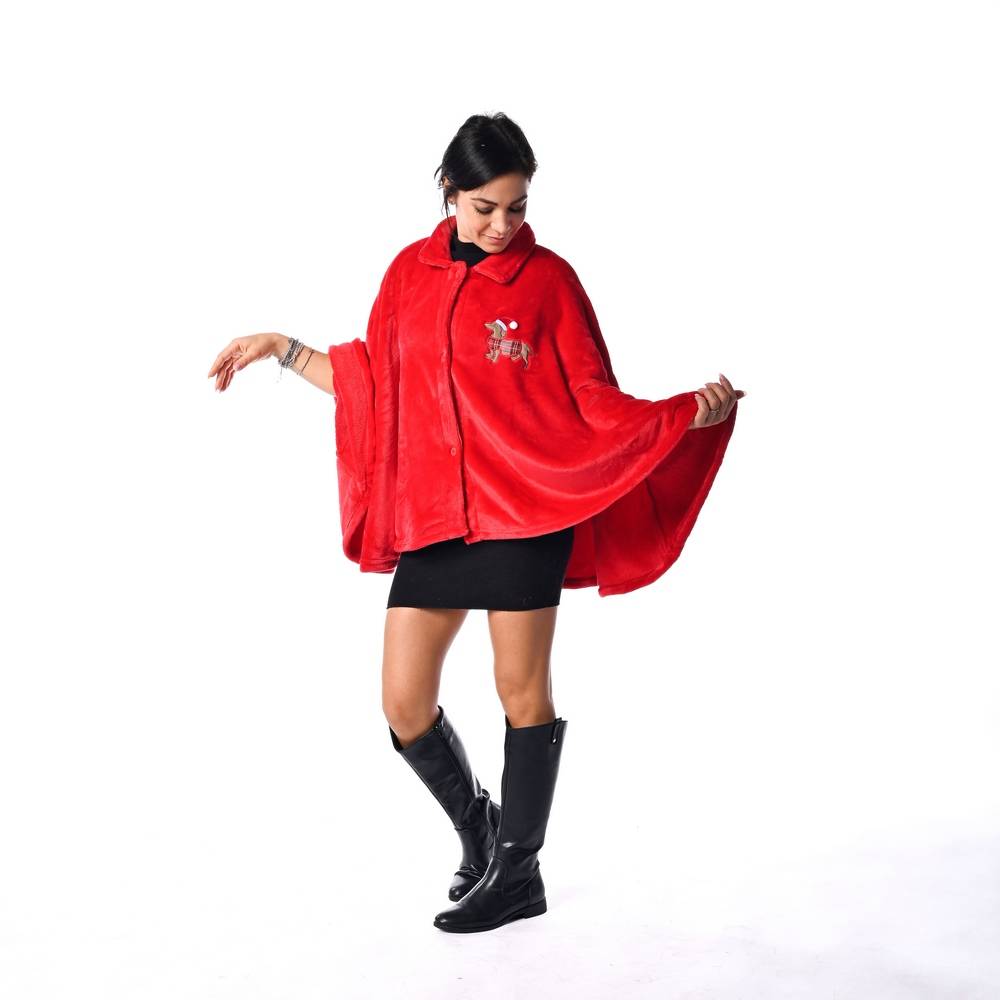 Mantella - Poncho Fiber Bassotto Personalizzato