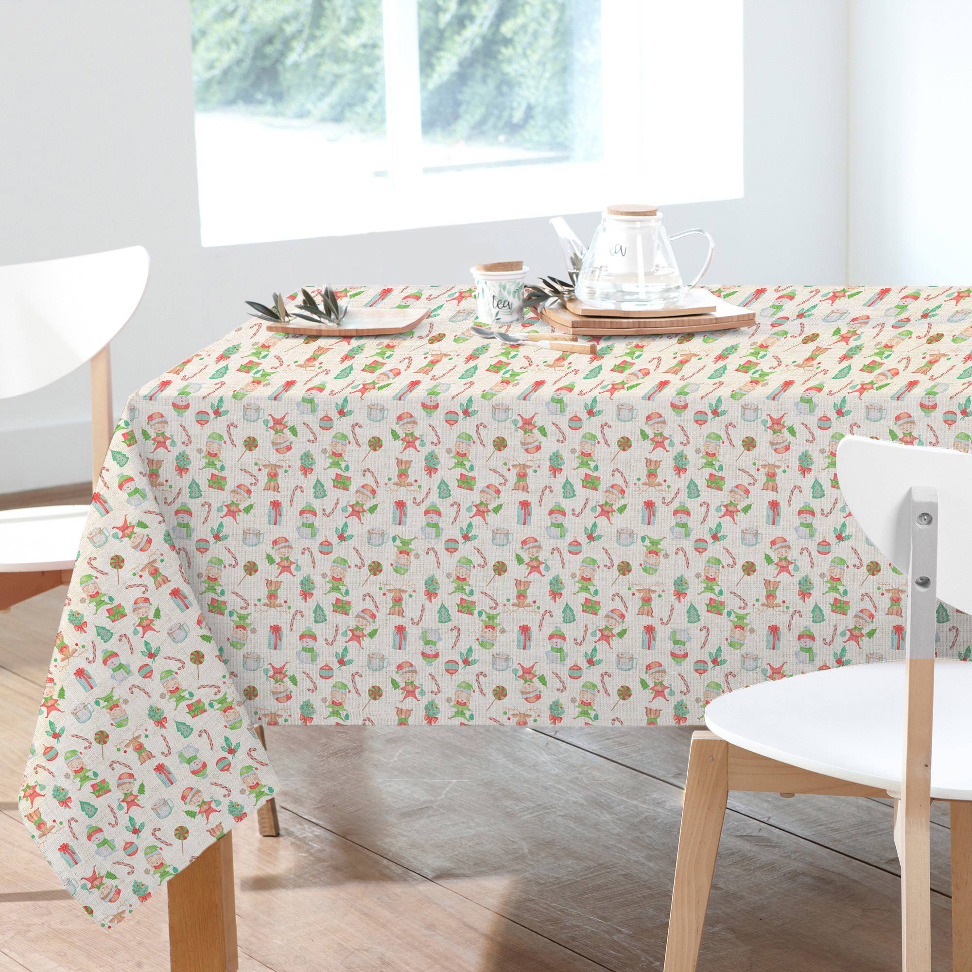 Tovaglia no stiro Kriss Elfi 140 x 240