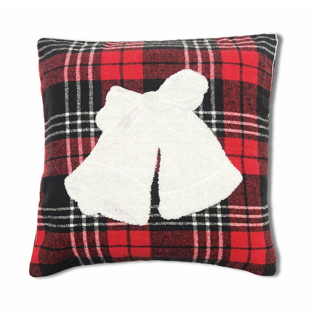 Federa cuscino 45 x 45 in rilievo noah Campanule Tartan