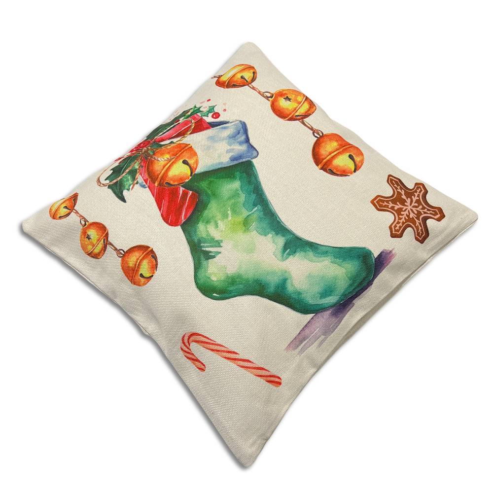 Federa cuscino 45 x 45 julu Calza di natale