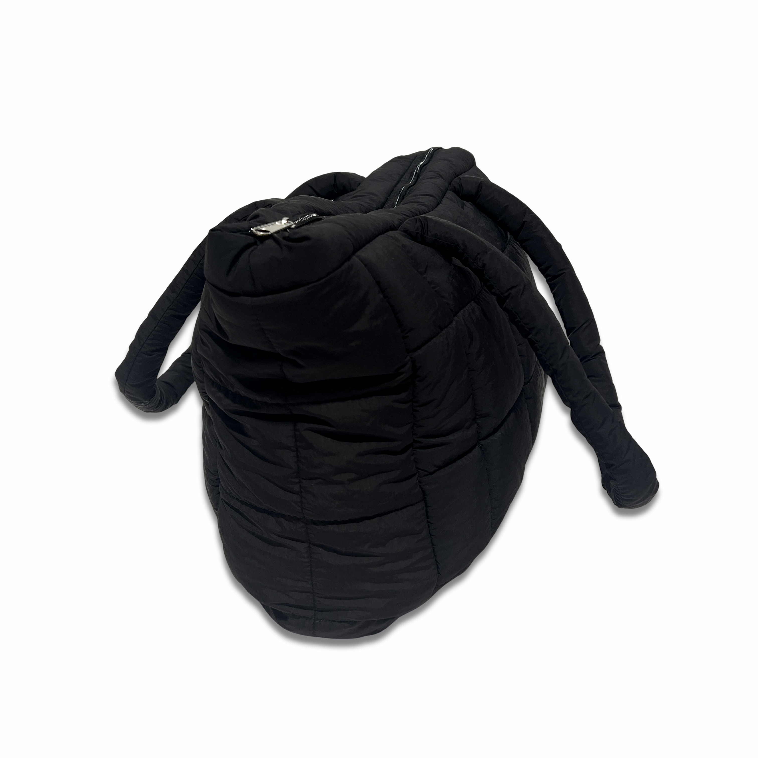 Borsa Tote trapuntata puffer Louise Nera