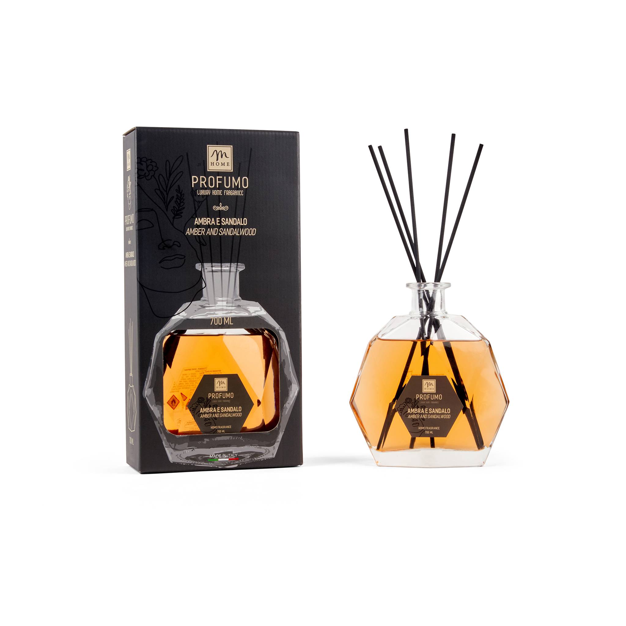 Profumatore per ambiente Luxury Ambra e sandalo 700 ml