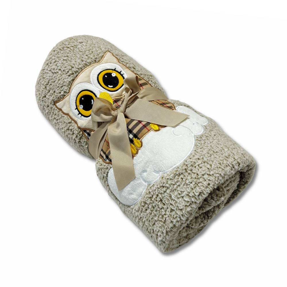 Plaid Civetta ricamato 130 x 160