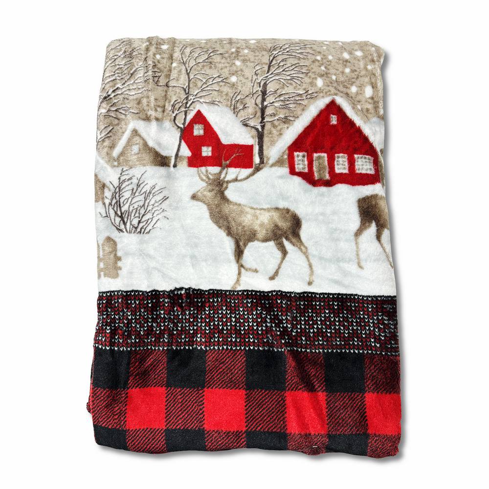 Plaid Sherpa Chalet 130 x 160