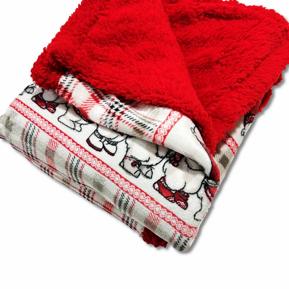 Plaid Sherpa Woods Orsi polari matrimoniale 200 x 230