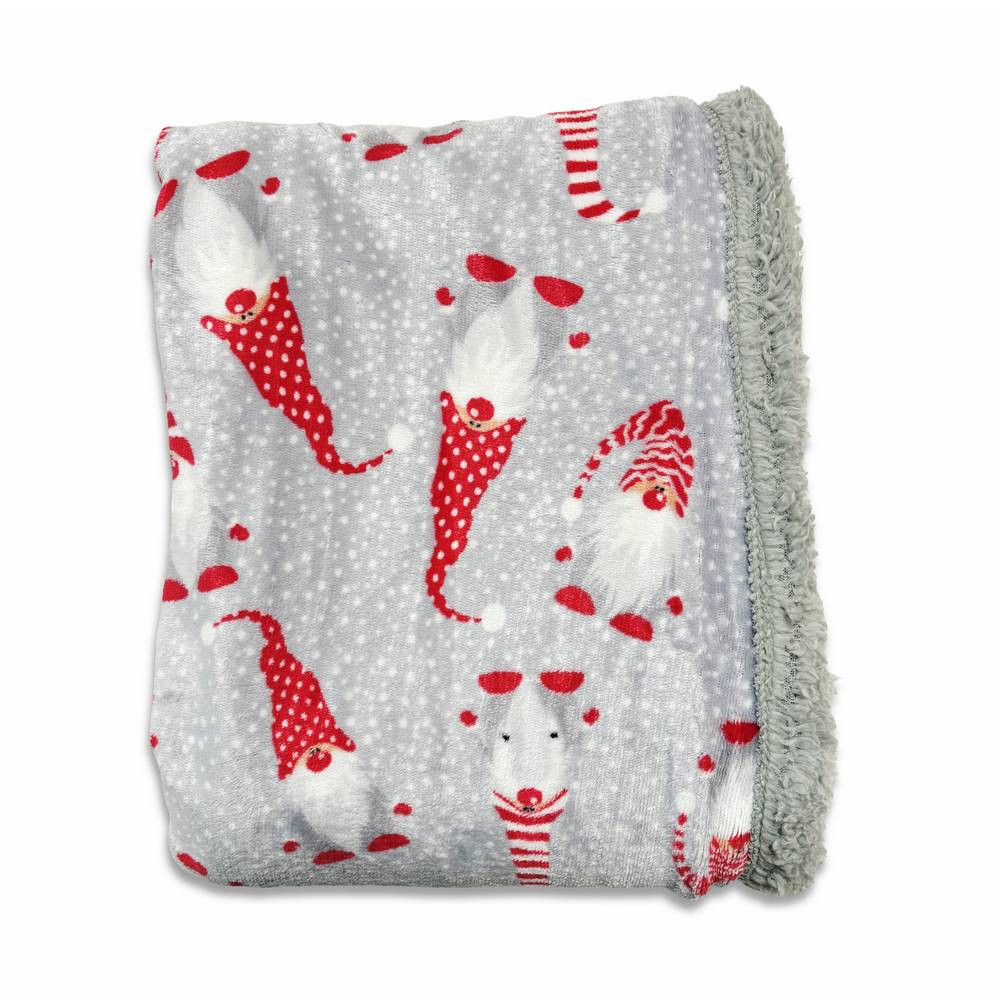 Plaid Sherpa Woods Gnometti 130 x 160