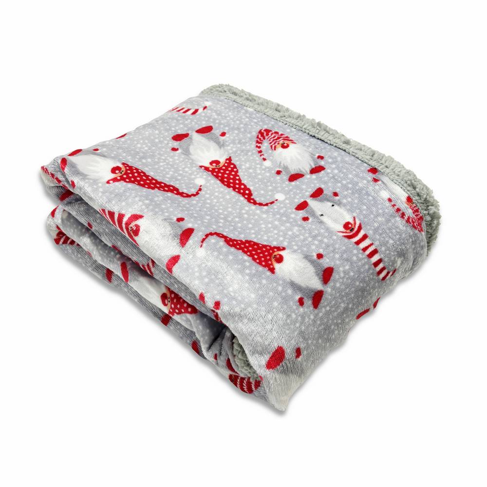 Plaid Sherpa Woods Gnometti 130 x 160